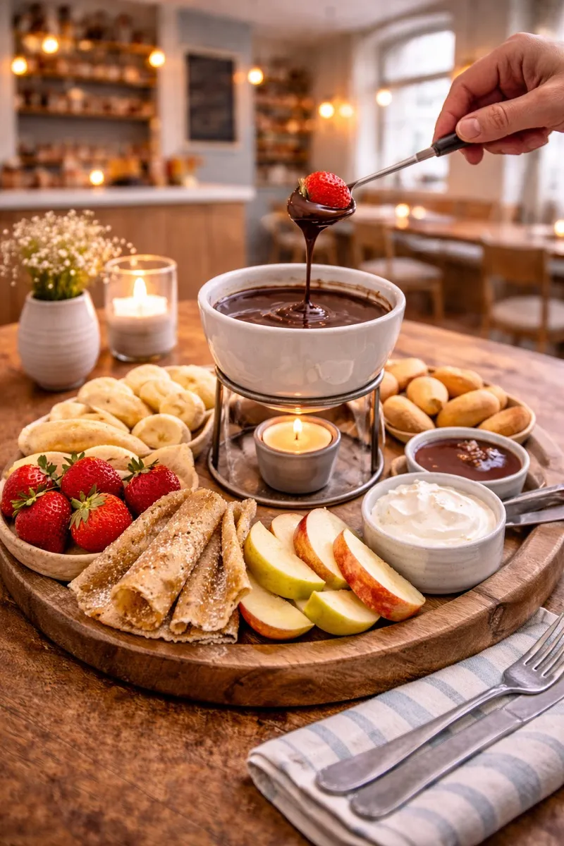 Čokoládové fondue